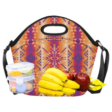 Load image into Gallery viewer, Desert Geo Neoprene Lunch Bag/Large
