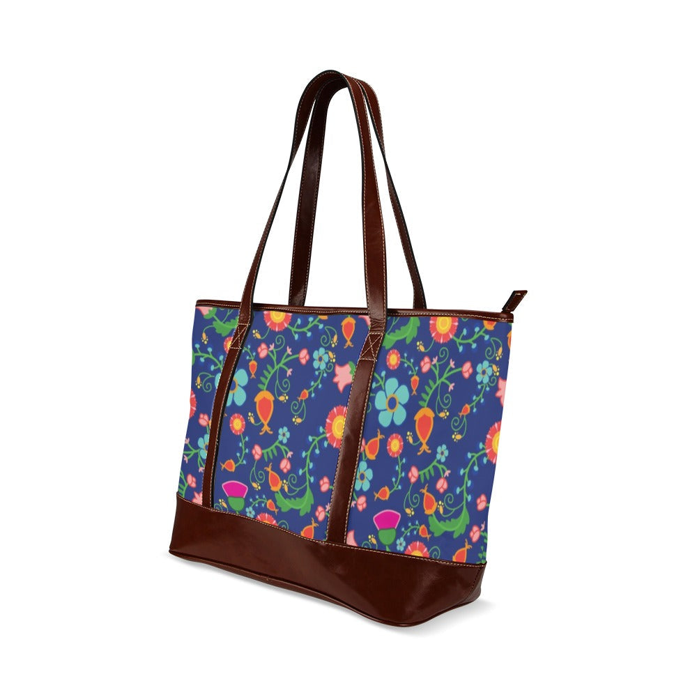 Bee Spring Twilight Tote Handbag