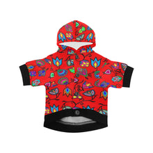 Load image into Gallery viewer, Indigenous Paisley Dahlia Pet Dog Hoodie
