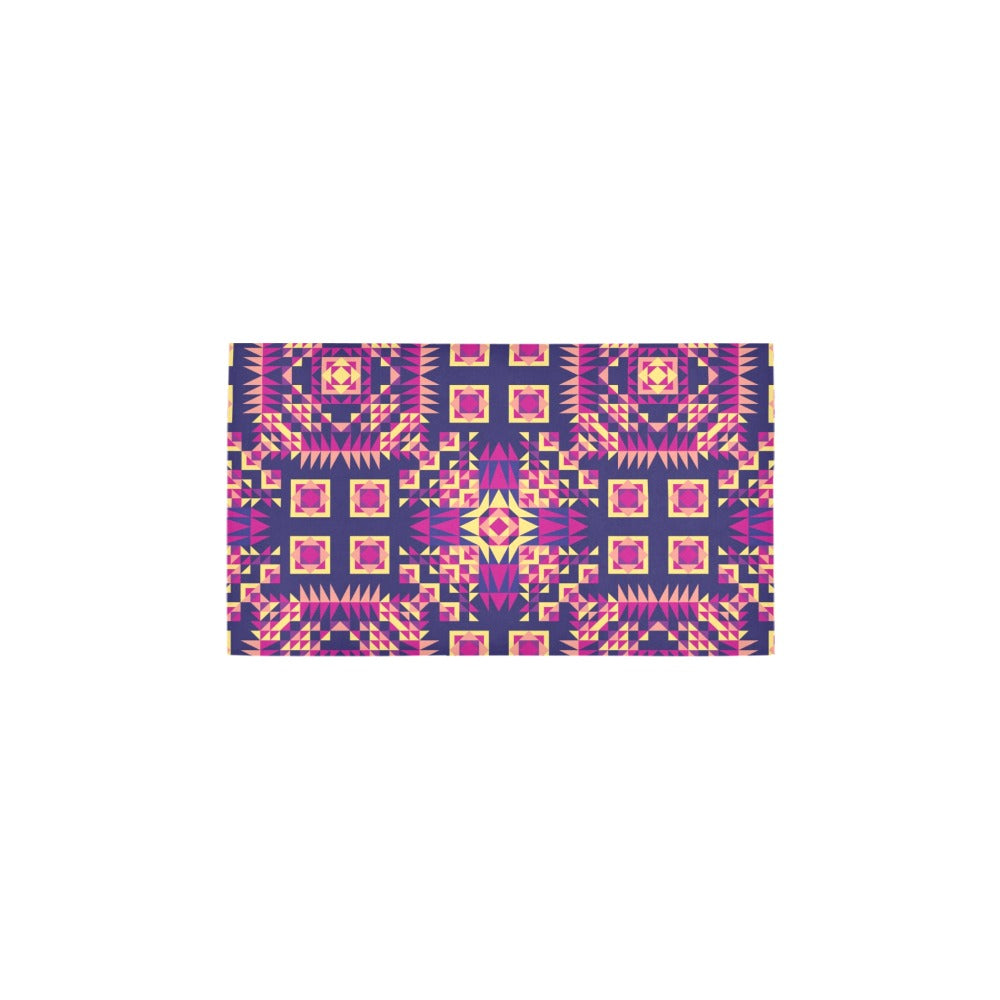 Kaleidoscope Bleu Bath Rug 16''x 28''