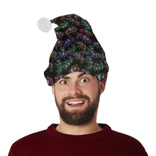 Load image into Gallery viewer, Neon Floral Buffalos Santa Hat
