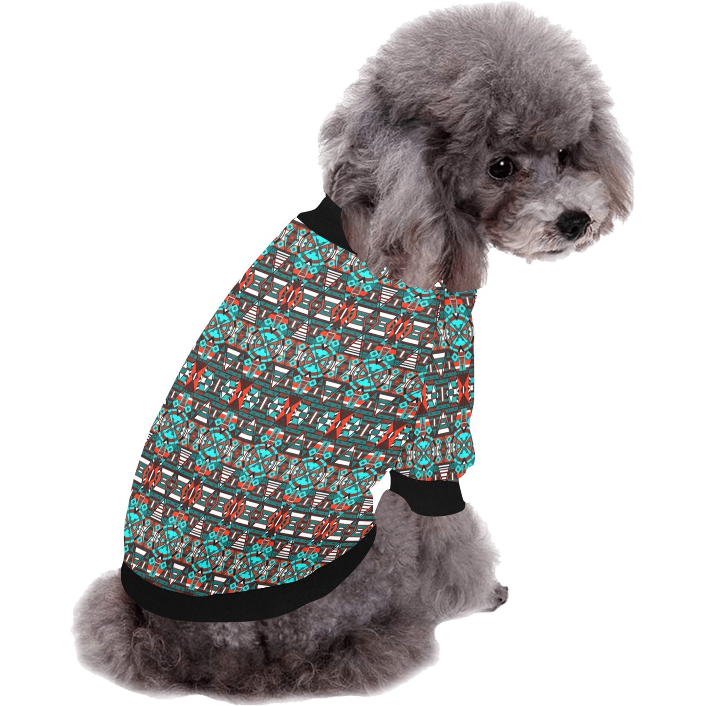 Captive Winter Pet Dog Round Neck Shirt