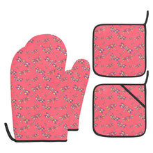 Load image into Gallery viewer, The Gathering Oven Mitt &amp; Pot Holder
