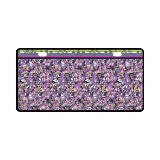 Culture in Nature Purple License Plate