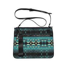 Load image into Gallery viewer, Inspire Green Slim Clutch Bag
