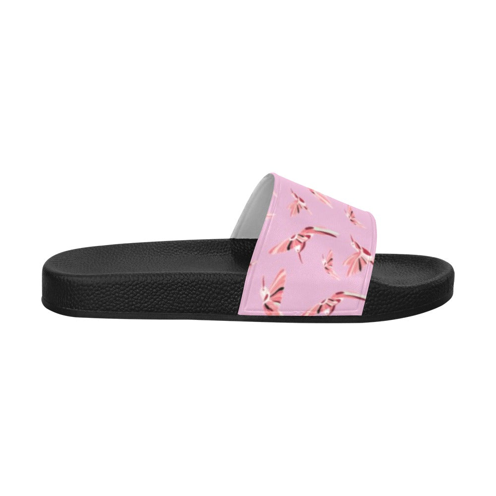 Strawberry Pink Women's Slide Sandals