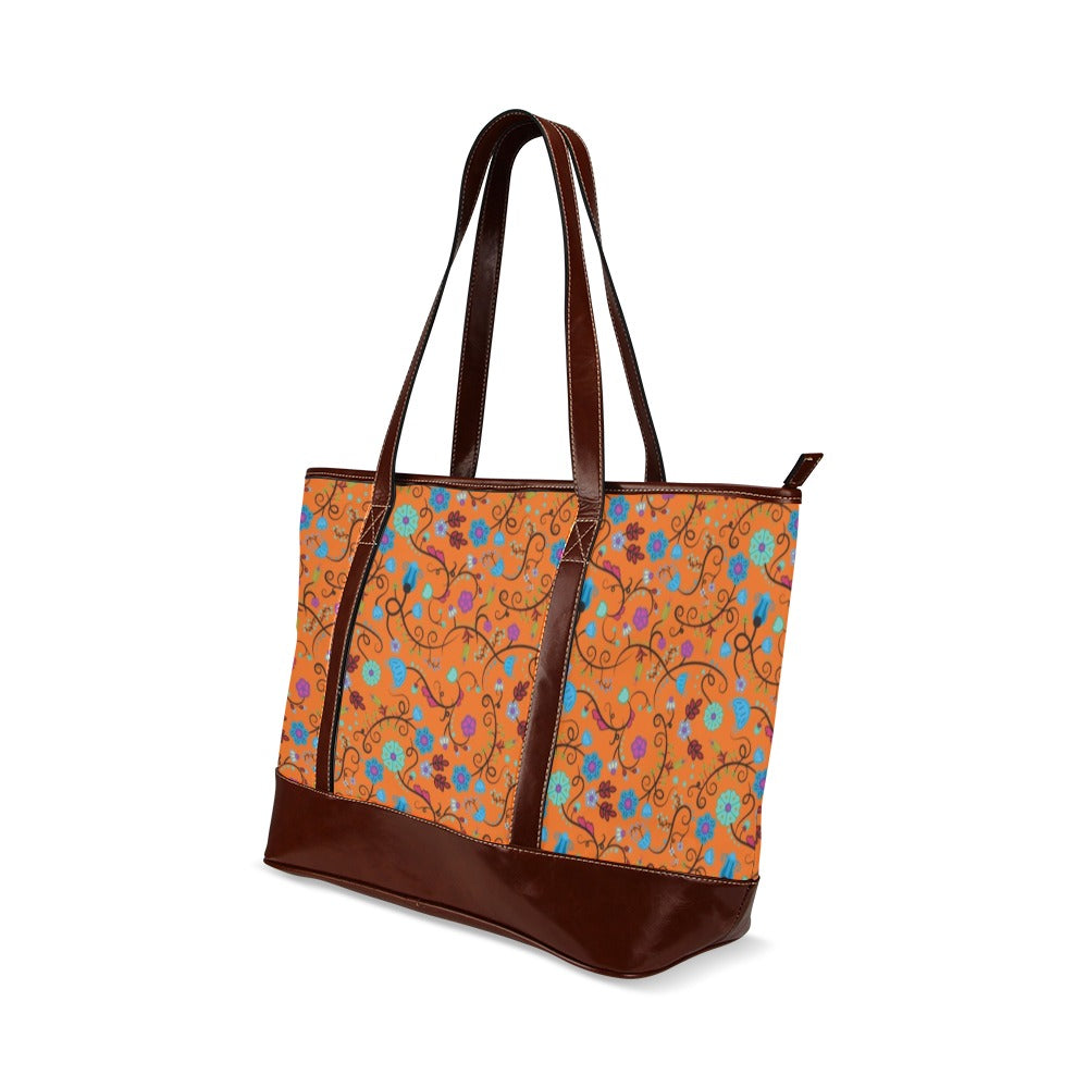 Nipin Blossom Carrot Tote Handbag