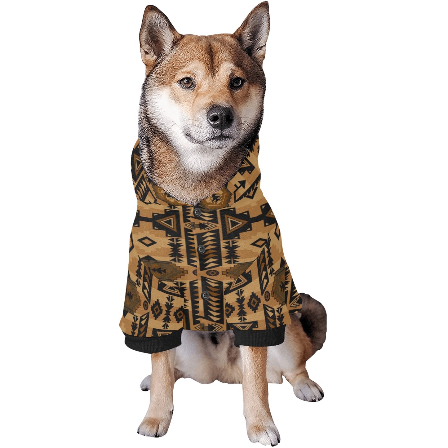 Chiefs Mountain Tan Pet Dog Hoodie