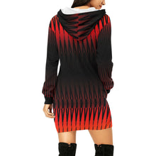 Load image into Gallery viewer, Fire Rattler Horizon Hoodie Dress
