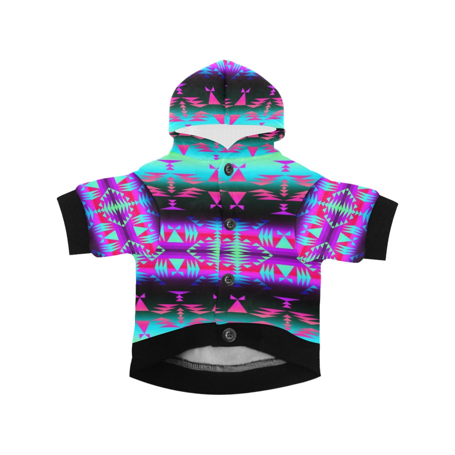 Between the Rocky Mountains Pet Dog Hoodie