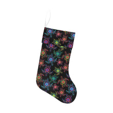 Load image into Gallery viewer, Floral Turtle Christmas Stocking
