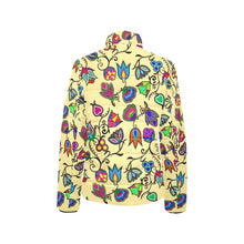 Load image into Gallery viewer, Indigenous Paisley Vanilla Women&#39;s Stand Collar Padded Jacket
