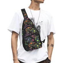 Load image into Gallery viewer, Neon Floral Bears Chest Bag
