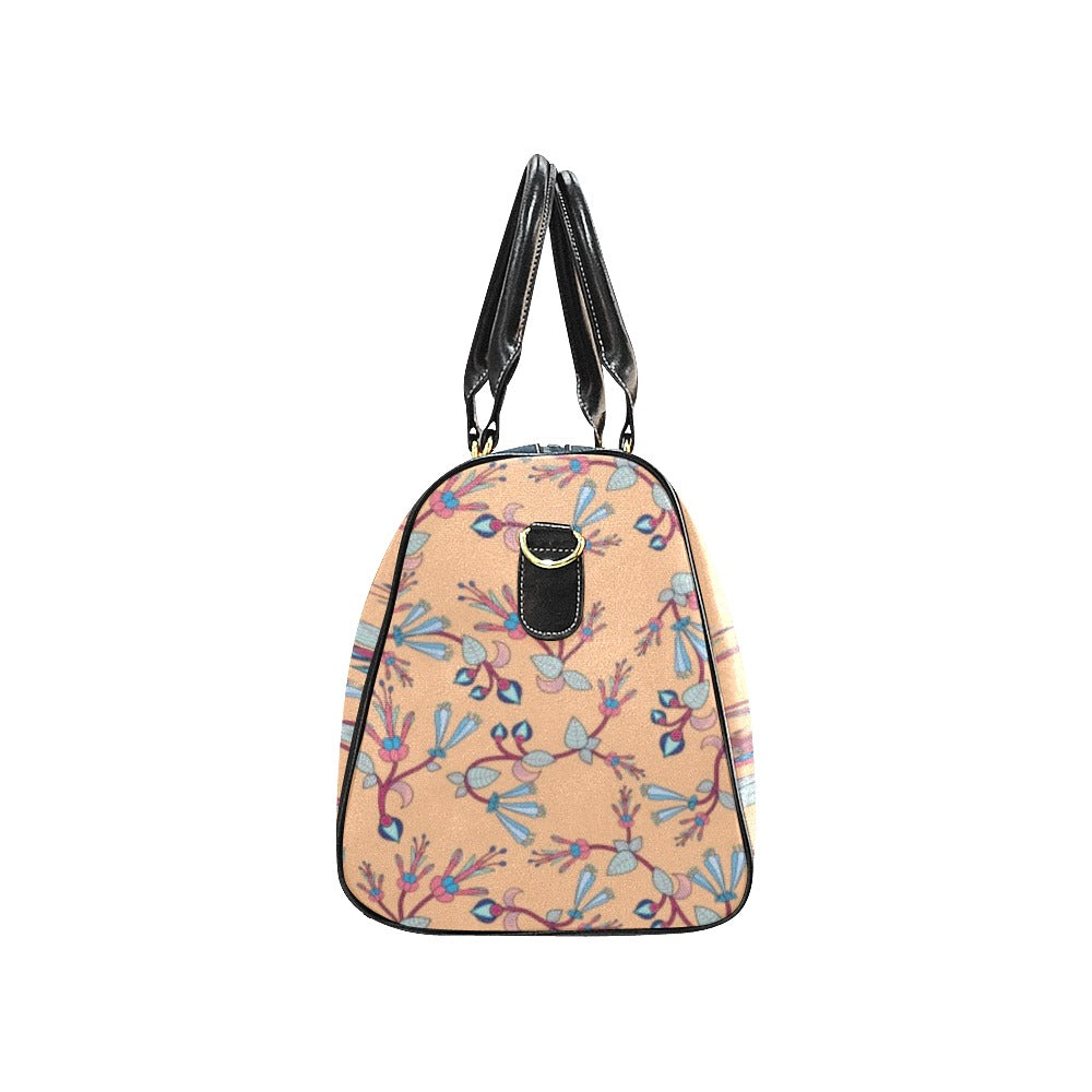 Swift Floral Peache New Waterproof Travel Bag/Small