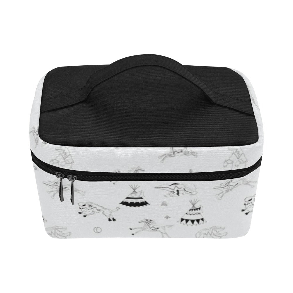 Ledger Dables White Cosmetic Bag