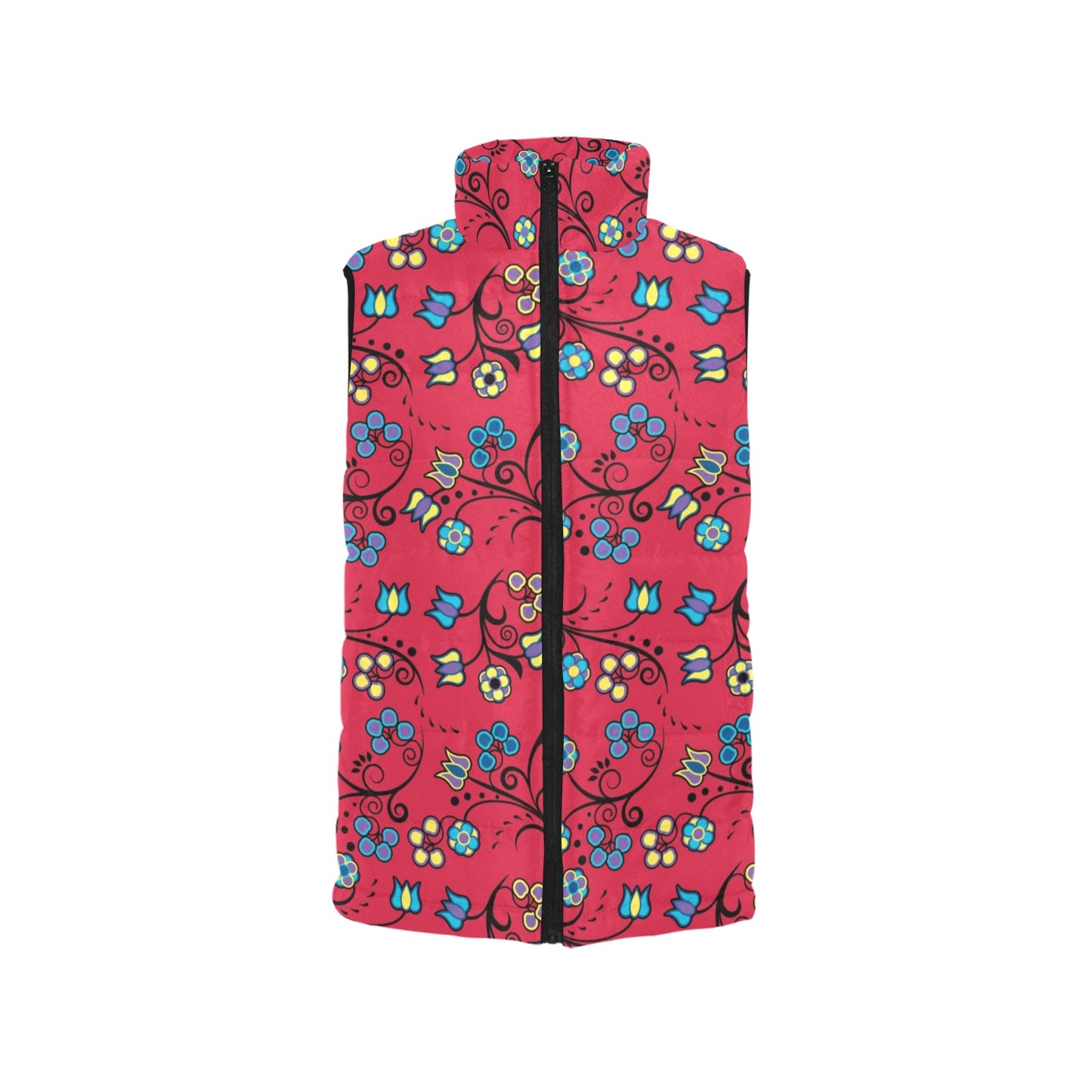 Blue Trio Cardinal Women's Padded Vest Jacket