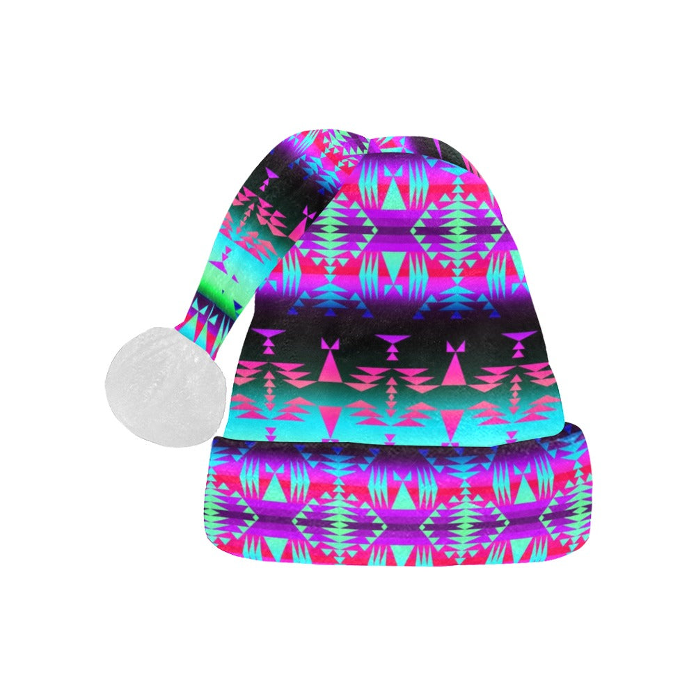 Between the Rocky Mountains Santa Hat
