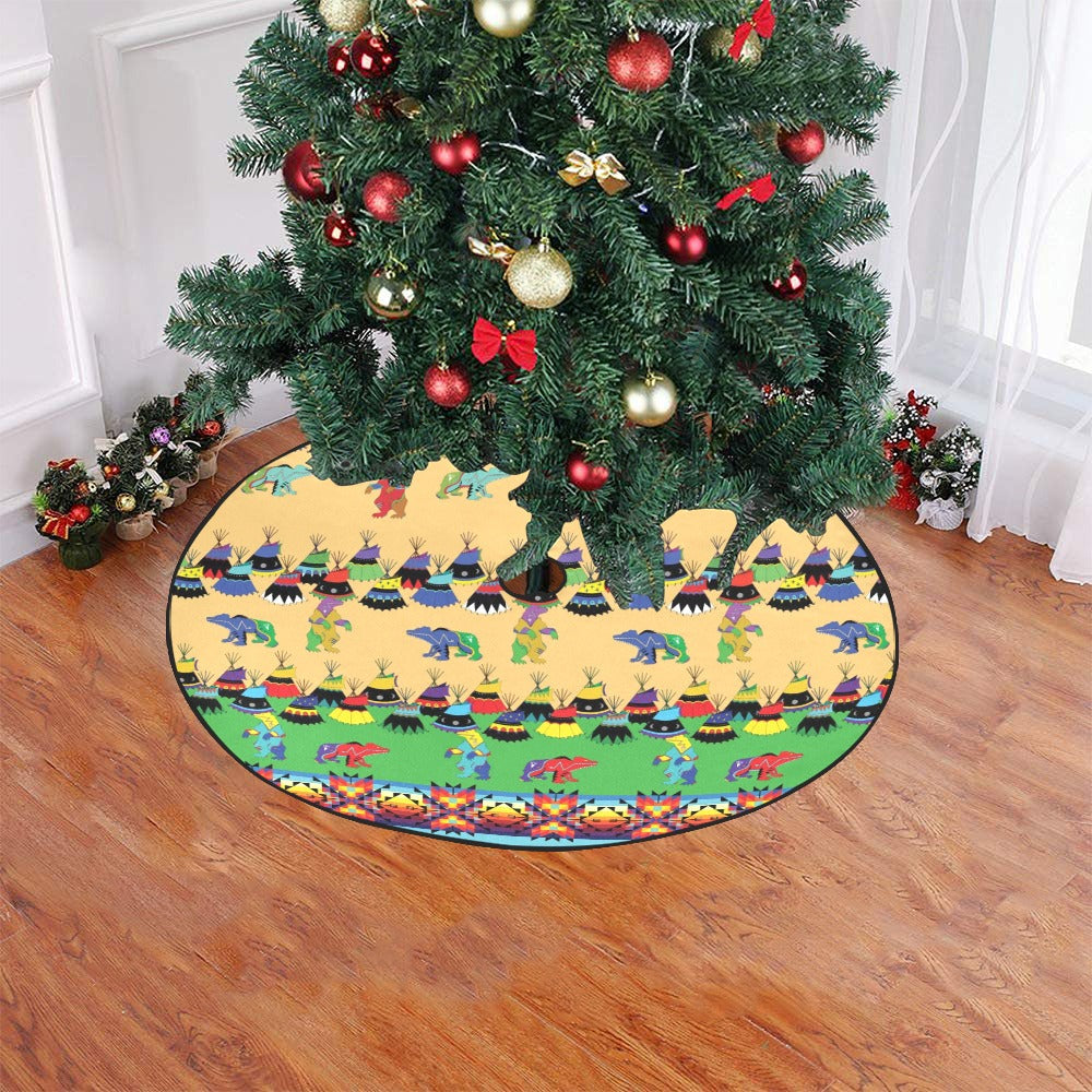 Bear Medicine Tree Skirt