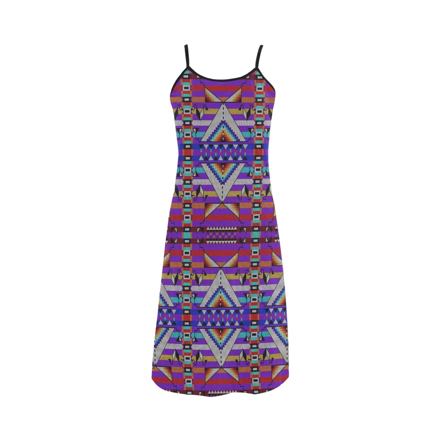 Medicine Blessing Purple Alcestis Slip Dress