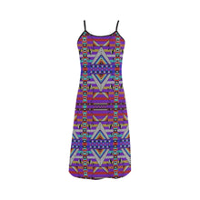 Load image into Gallery viewer, Medicine Blessing Purple Alcestis Slip Dress
