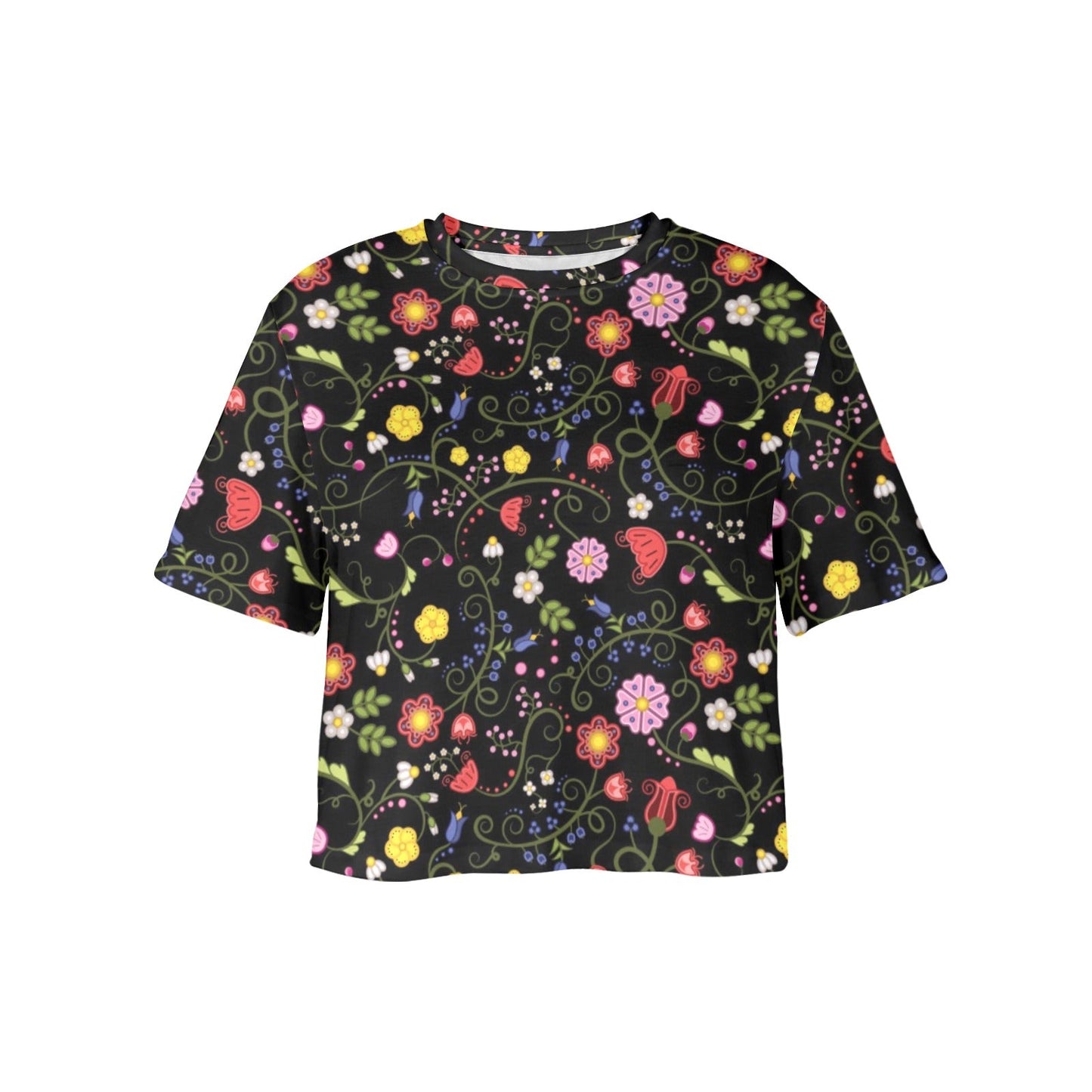 Nipin Blossom Midnight Crop Top