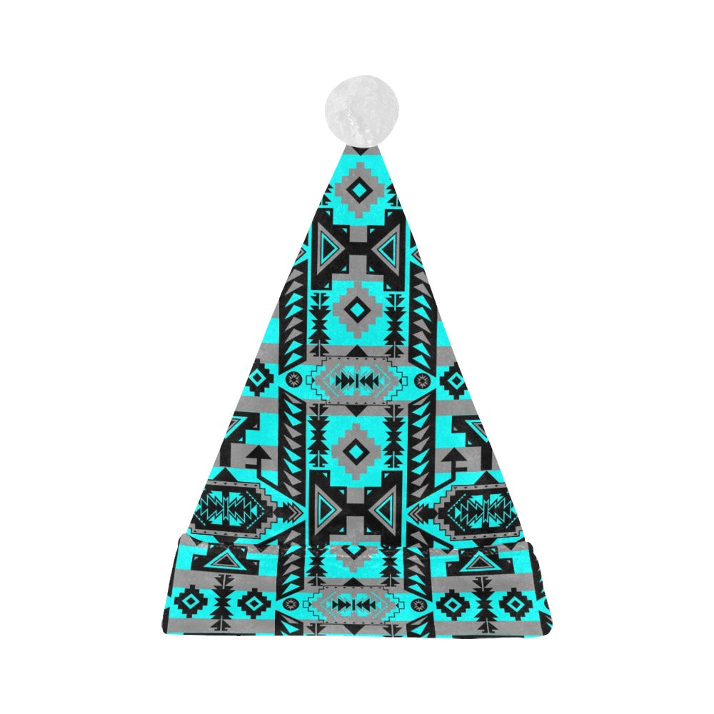 Chiefs Mountain Sky Santa Hat