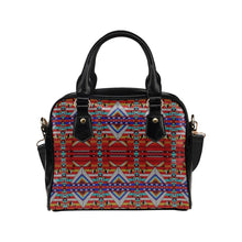 Load image into Gallery viewer, Medicine Blessing Red Shoulder Handbag
