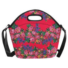 Load image into Gallery viewer, Kokum&#39;s Revenge Dahlia Neoprene Lunch Bag/Large
