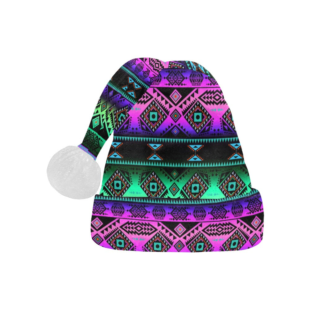 California Coast Sunrise Santa Hat
