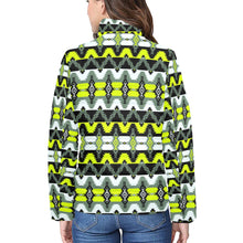 Load image into Gallery viewer, Two Spirit Medicine Women&#39;s Stand Collar Padded Jacket
