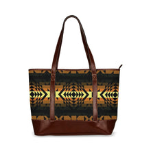 Load image into Gallery viewer, Black Rose Spring Canyon Tan Tote Handbag
