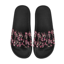 Load image into Gallery viewer, Floral Green Black Men&#39;s Slide Sandals
