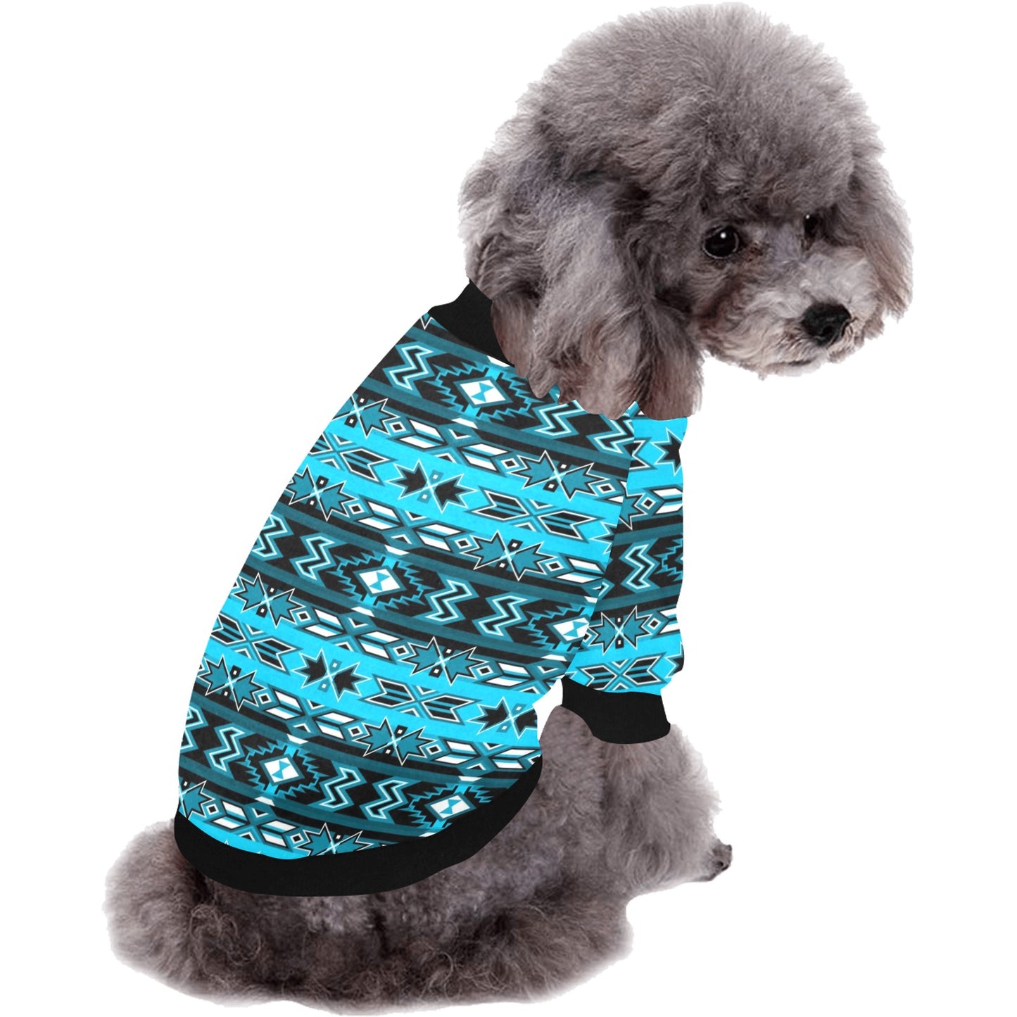 Northern Journey Pet Dog Round Neck Shirt