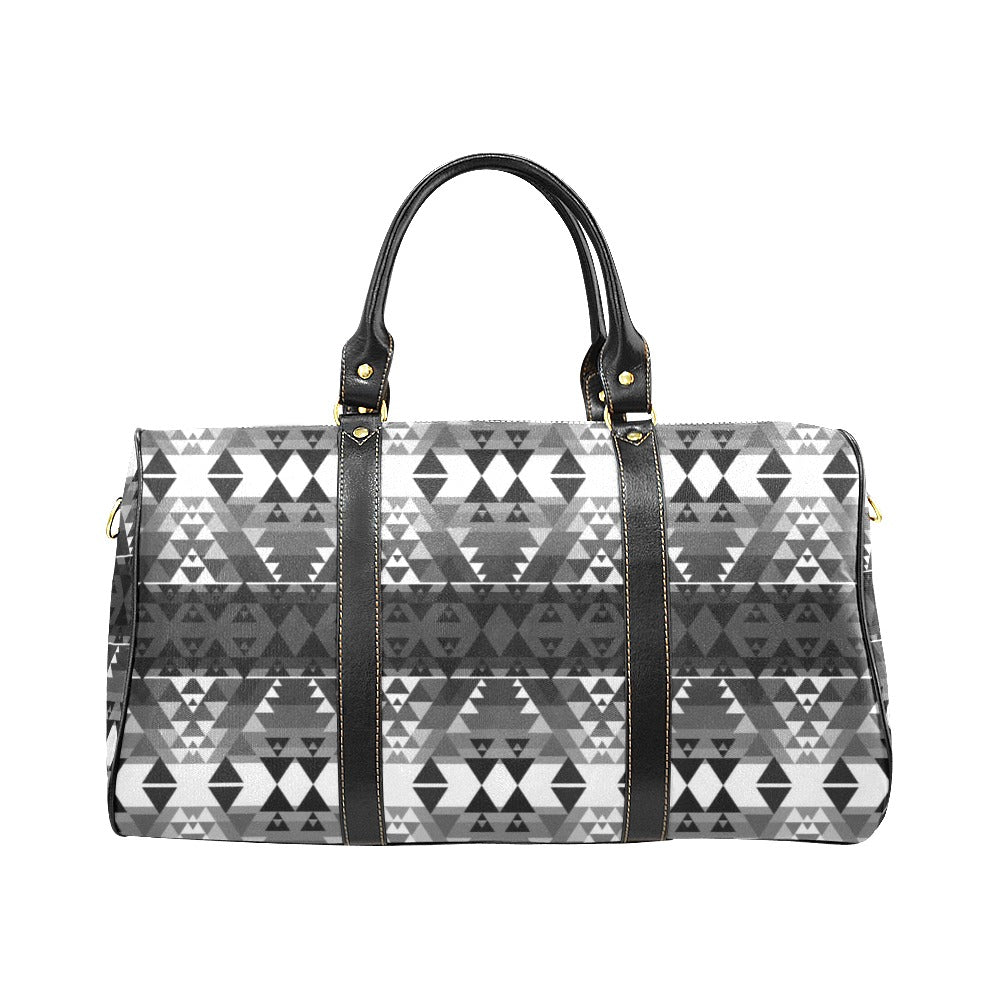 Writing on Stone Black and White New Waterproof Travel Bag/Small