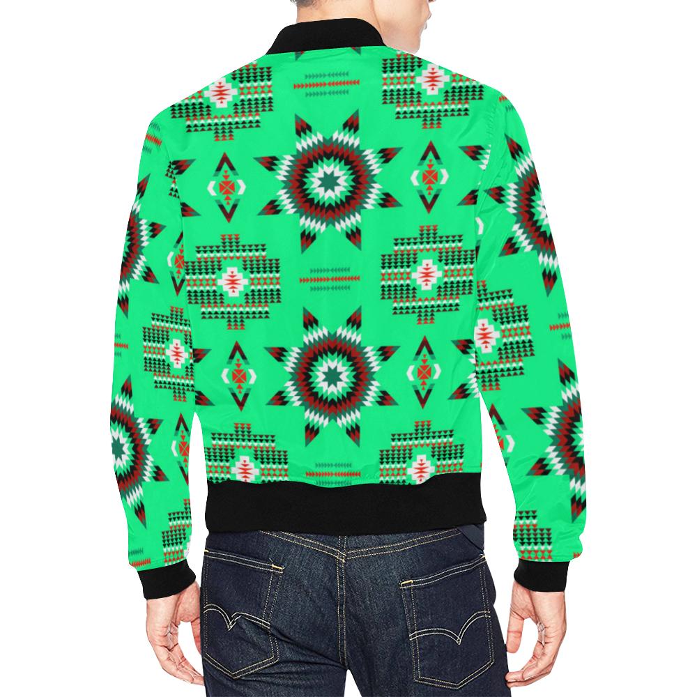 Rising Star Sage Moon Bomber Jacket for Men