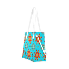 Load image into Gallery viewer, Rising Star Harvest Moon Clover Canvas Tote Bag
