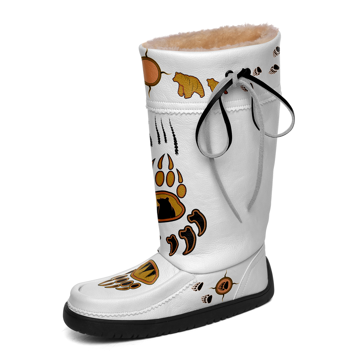 Bear Paw Tan Real Leather MocLux