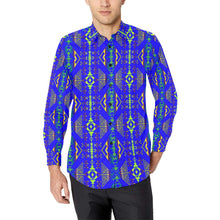 Load image into Gallery viewer, Upstream Expedition Midnight Run Men&#39;s Casual Dress Shirt
