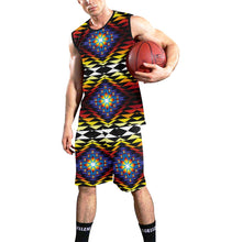 Load image into Gallery viewer, Sunset Blanket Basketball Uniform
