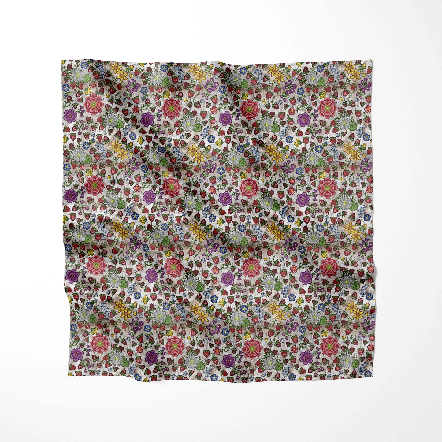 Berry Pop Br Bark Fabric