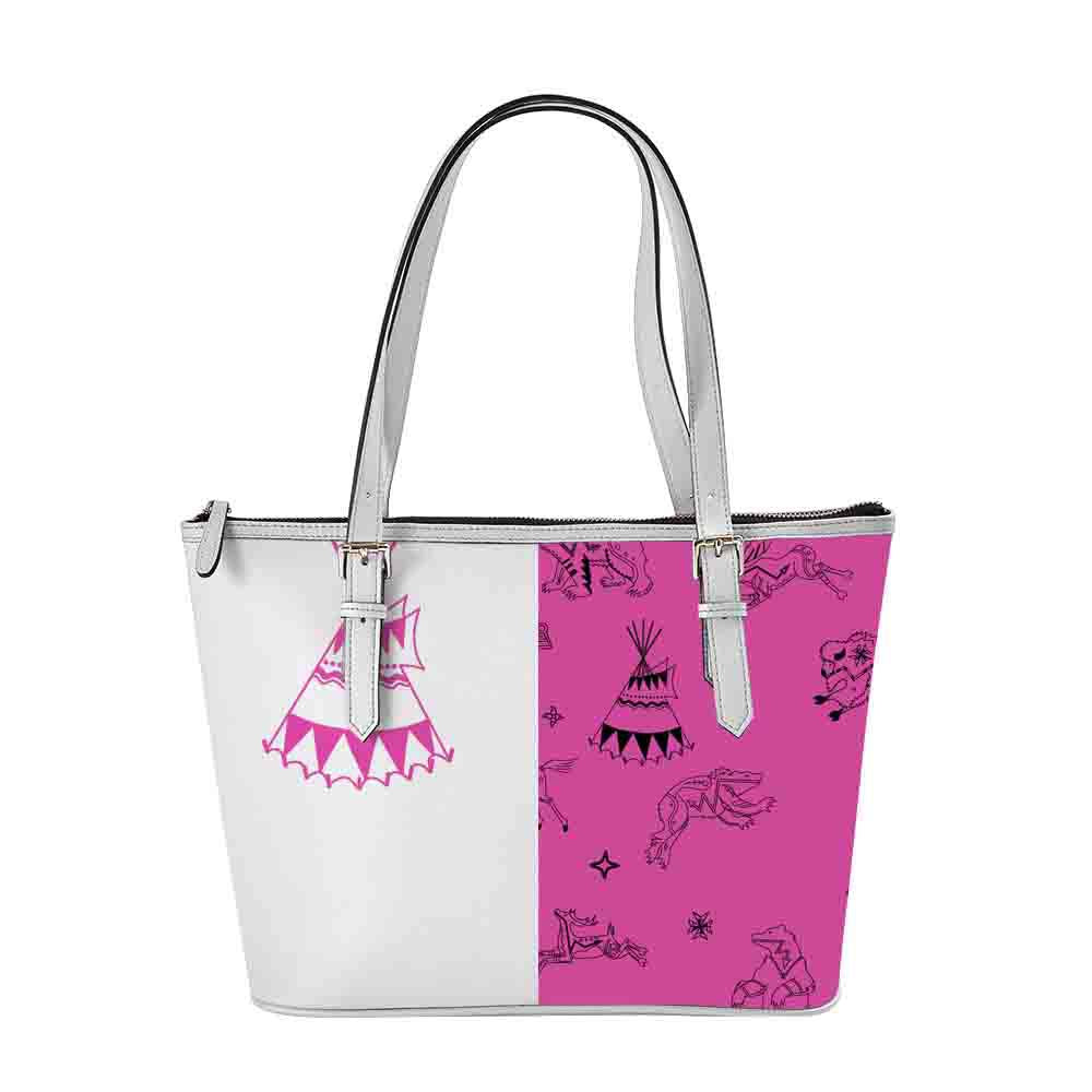 Ledger Dabbles Magenta Large Tote Shoulder Bag