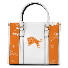 Load image into Gallery viewer, Ledger Dabbles Orange Convertible Hand or Shoulder Bag
