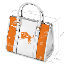 Load image into Gallery viewer, Ledger Dabbles Orange Convertible Hand or Shoulder Bag
