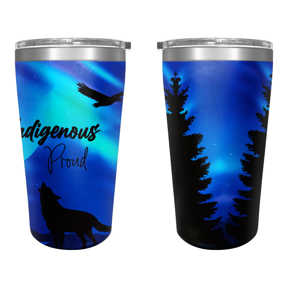 Indigenous Proud Blue 15OZ Tumbler