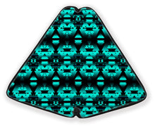 Load image into Gallery viewer, Dark Teal Winter Camp 27 Inch Fan Case
