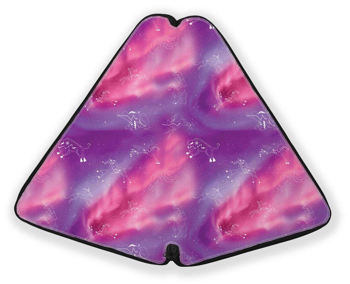Animal Ancestors 7 Aurora Gases Pink and Purple Fan Case