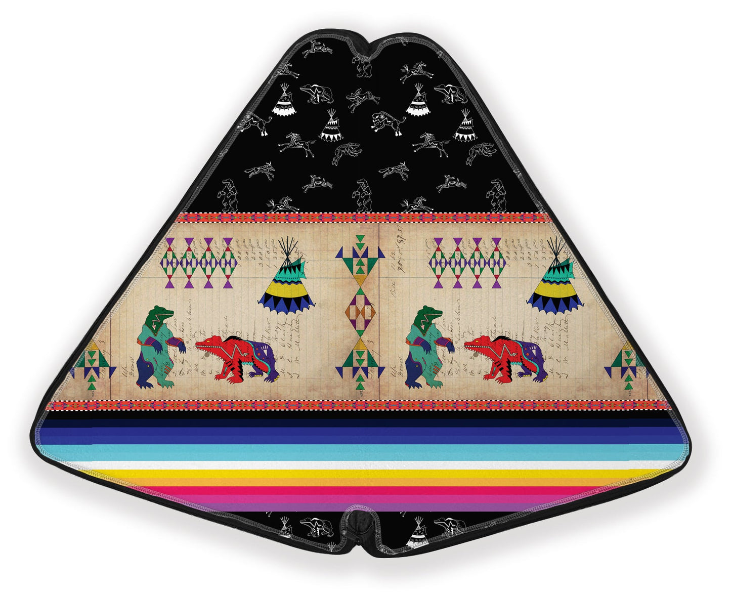 Bear Ledger Black Sky Fan Case