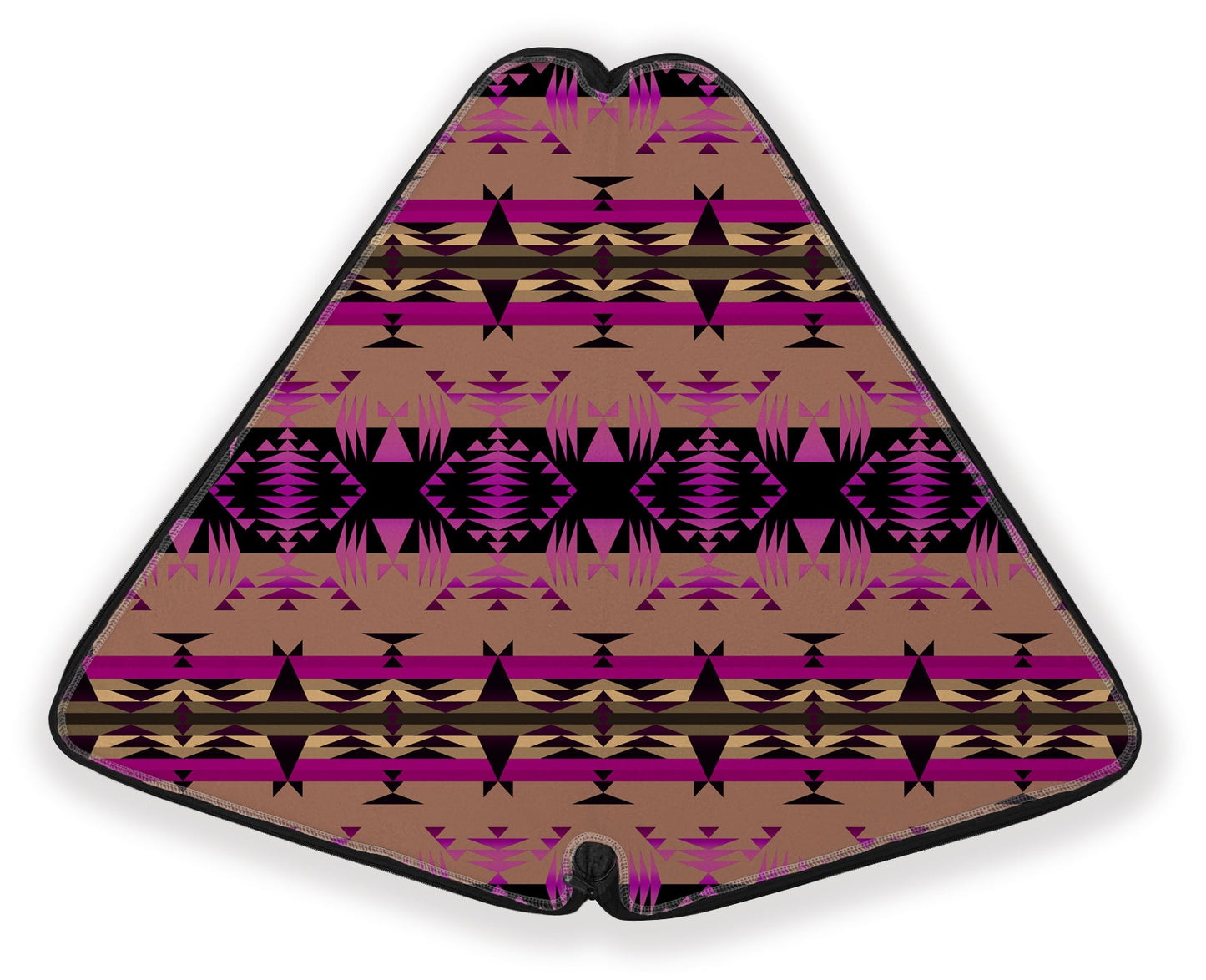 Between the Mountains Berry Fan Case