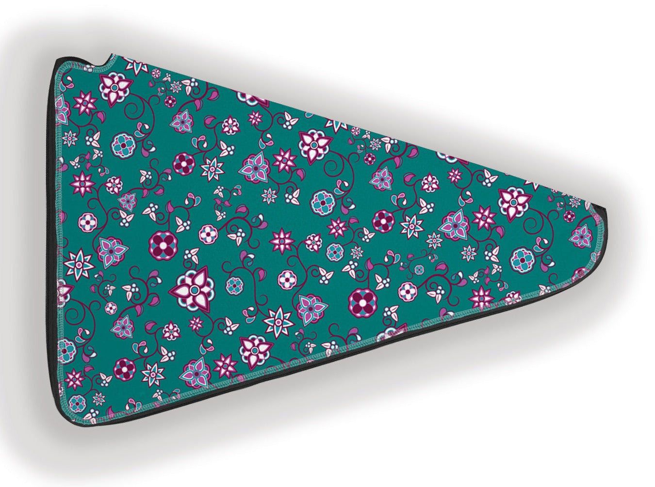 Burgundy Bloom Fan Case