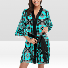 Load image into Gallery viewer, Chiefs Mountain Sky Kimono Robe
